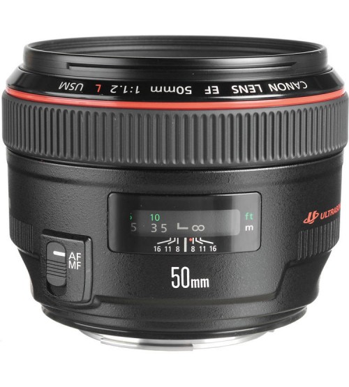 Canon EF 50mm f/1.2L USM (Promo Cashback Rp 1.000.000)